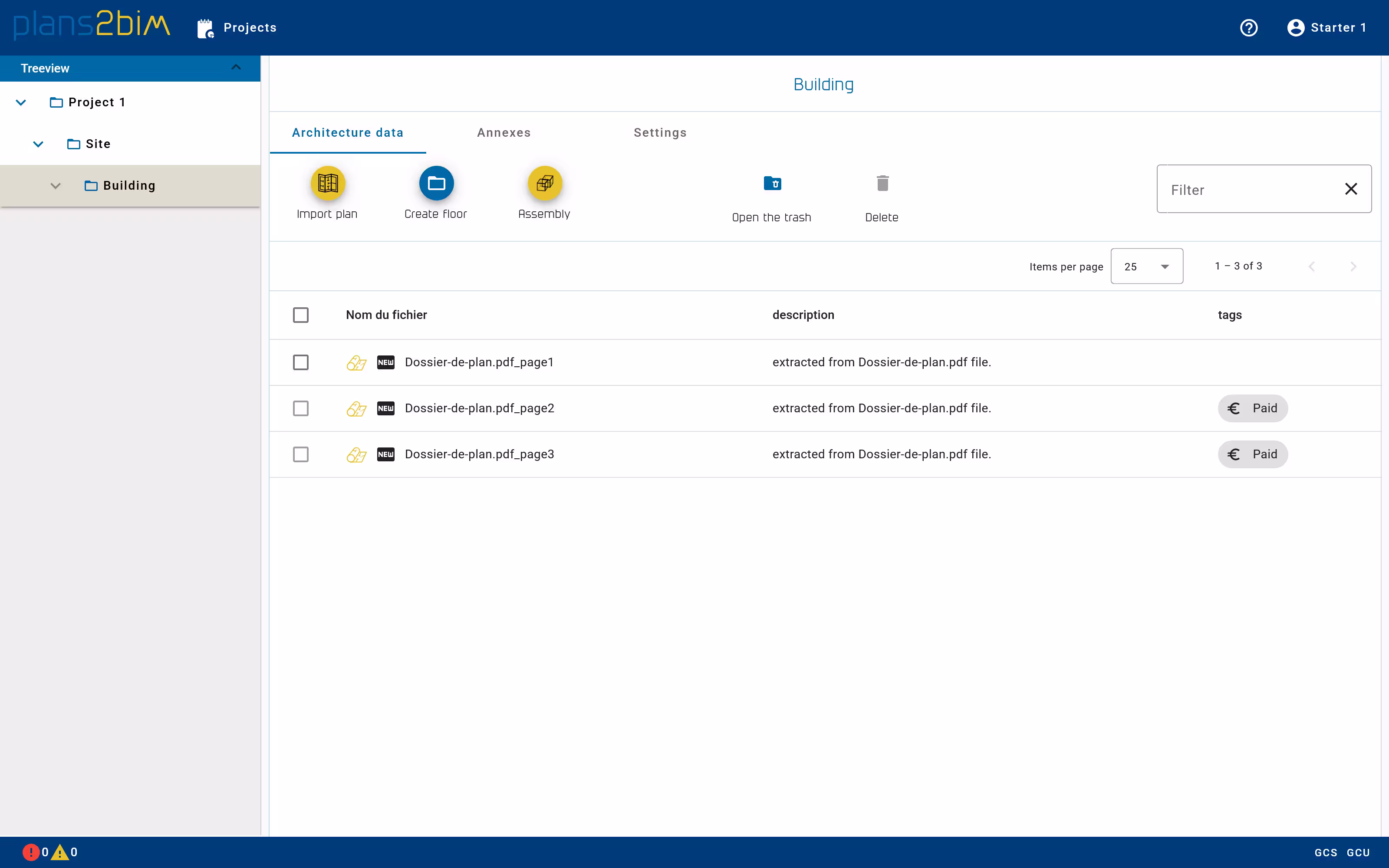 Access to building assembly
